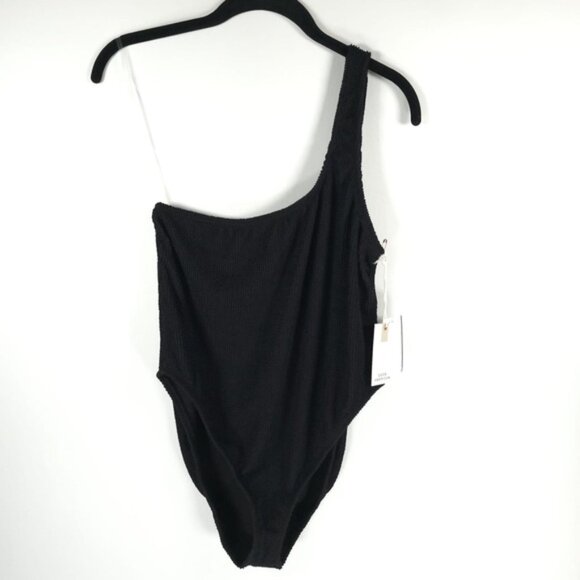 NEW GOOD AMERICAN 🇺🇸 ALWAYS FITS ONE SHOULDER SWIMSUIT PLUS Size 7/8 - 4XL 5XL - Picture 7 of 14